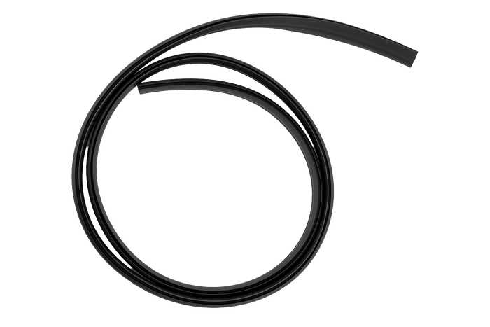 Gumový kryt/těsnění (spodní) pro hliníkový nosník - G3 CL 127 cm