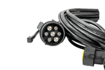 ASPÖCK elektroinstalační svazek přívěsu 4,5 m 7 PIN bajonety 2x 5 PIN