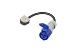Adaptér s CEE zástrčkou a UK zásuvkou UK ProPlus 373522DE kabel 40 cm 16A 230V 