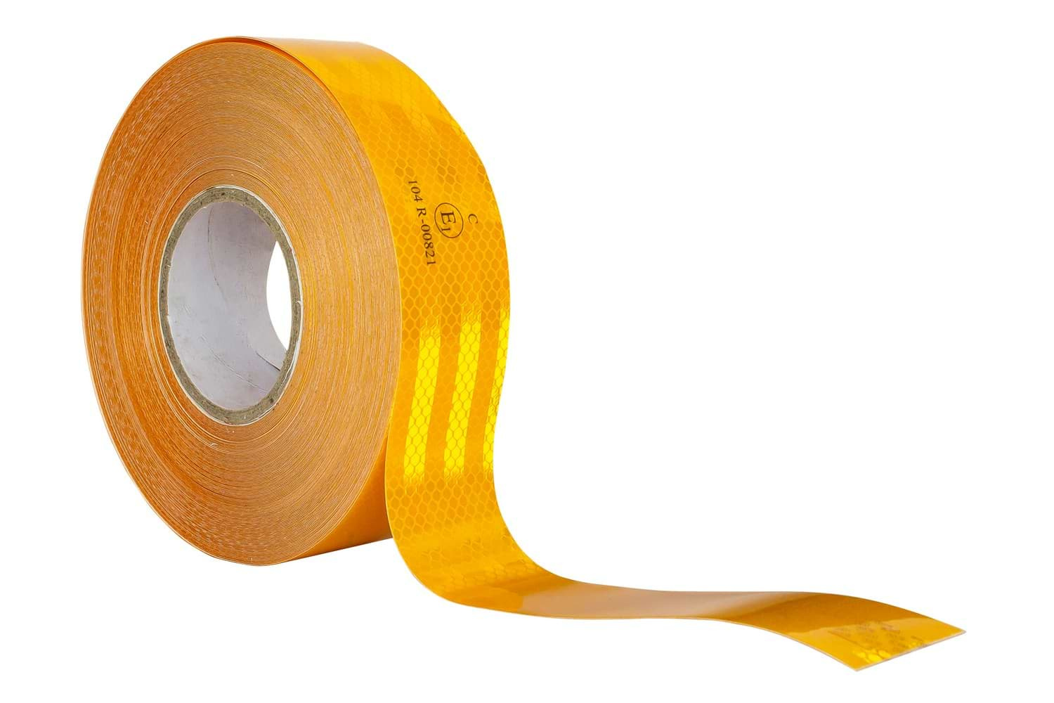 Žlutá konturová reflexní páska 1 metr