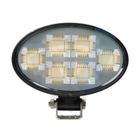 LED pracovní reflektorová svítilna TT TECHNOLOGY BLACK TT.13415 150xLED 8200lm oválná