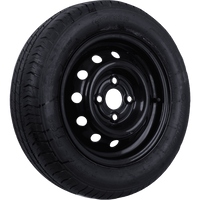 VÝSTUP Kolo přívěsu TYP LINGLONG 155/70 R13 75N RÁFEK UNITRAILER černý 4Jx13" 4x100 ET:30