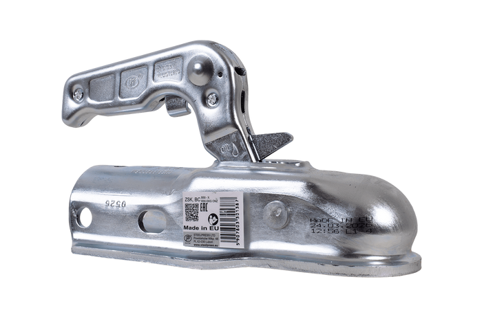 Kulové tažné zařízení STEELPRESS ZSK-1700D pro přívěs o hmotnosti 1700 kg s trubkovou ojí o průměru 50 mm