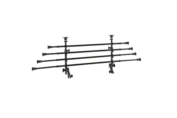Dělicí stěna do zavazadlového prostoru LAMP GRG-9 Kompaktní zábrana pro psy/zavazadla 85-140 cm