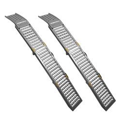 Skládací ocelové nájezdové rampy UNITRAILER ALR005 pro přívěsy 200 cm, nosnost 500 kg, sada 2 ks