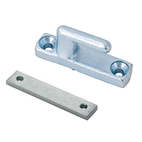 Držák bočního pantu s podložkou WINTERHOFF BSCHG 40-A + montáž na bok přívěsu BSCHG 40-A