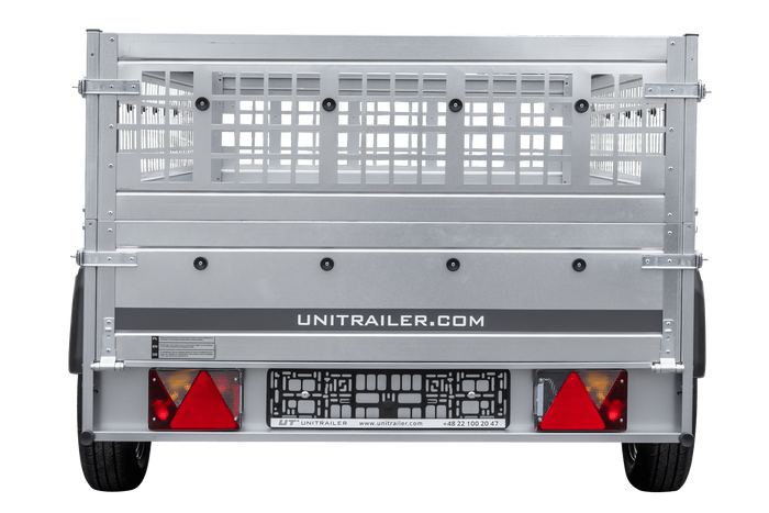 Přívěs Garden Trailer 264 KIPP s síťovanými bočnicemi