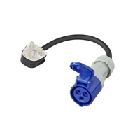 Adaptér s CEE zástrčkou a UK zásuvkou UK ProPlus 373522DE kabel 40 cm 16A 230V 