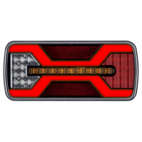 KAMAR X-SPIDER L2425 LED zadní světlo 5 funkcí univerzální