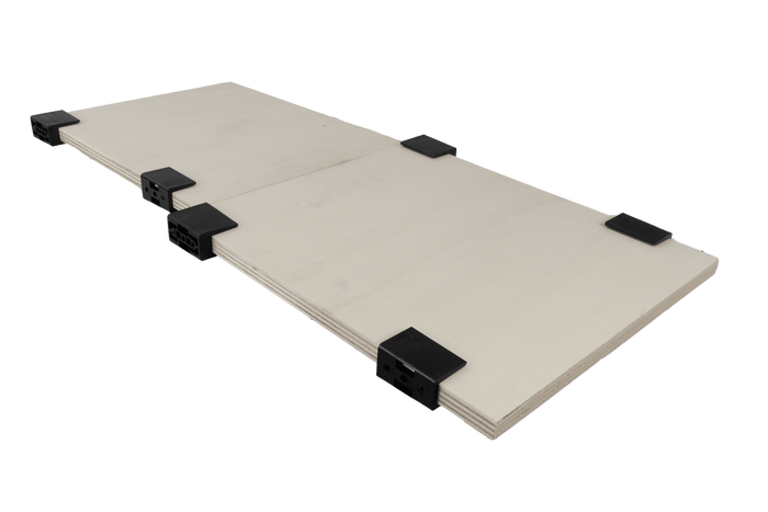 Sada dvou polic pro bednu na nářadí DAKEN ARKA 81209, přihrádka 430x380mm a 430x340mm