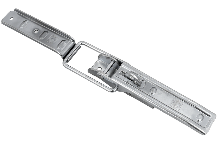 Boční tažné zařízení s přezkou WINTERHOFF BV 10-1 + kompletní boční uzávěr přívěsu BVG 10-A