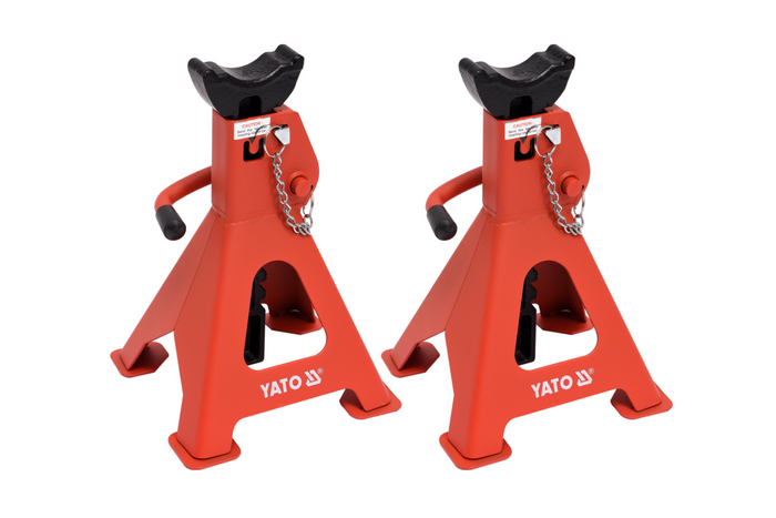 Sada dvou stojanů pro zvedáky automobilů YATO YT-17311 pro 3t zvedáky