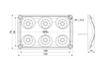 HORPOL LWD2864 LED interiérová lampa do auta 560lm