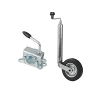 Oporné kolo s litinovou svorkou KNOTT TK48+LBG48 150 kg 48 mm 480-700 mm