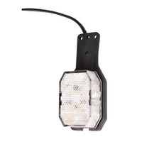 ASPÖCK FLEXIPOINT LED levé obrysové světlo s držákem bílá/červená