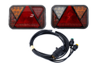 Zadní světla FRISTOM FT-270 LED + kabelový svazek MANTES 4m 7PIN