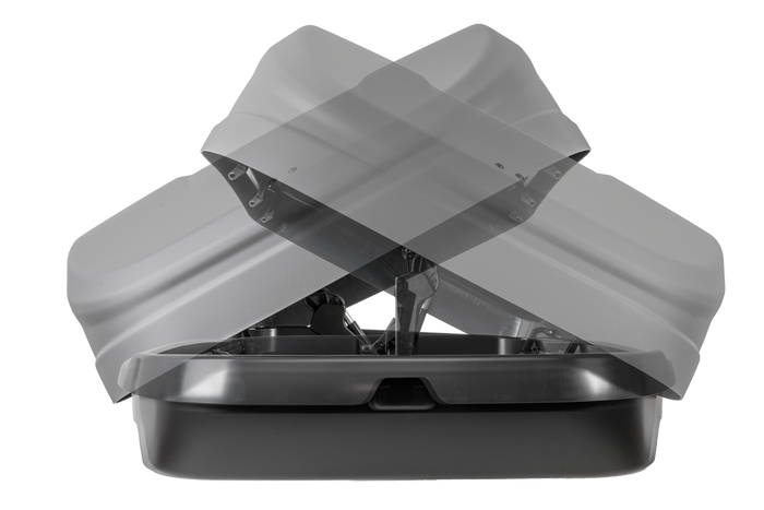 Střešní box Inter Pack Monsun M antracit matný