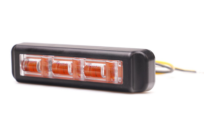 Výstražná kontrolka WAŚ 2466 W285 LED blikající oranžová MASTER/SLAVE