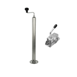 Výsuvná podpěra kliky s objímkou ​​WINTERHOFF ST48-120+KLE48 150 kg 48 mm 600-820 mm