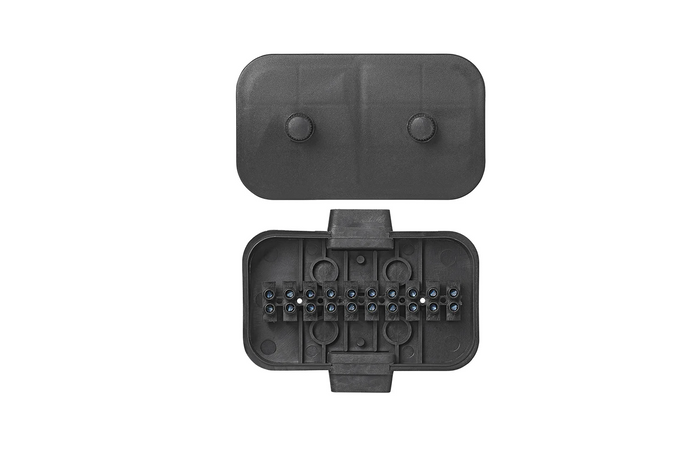 Skrzynka elektryczna / puszka przyłączeniowa plastikowa 10-bieguny