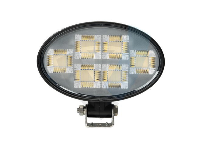 LED pracovní reflektorová svítilna TT TECHNOLOGY BLACK TT.13415 150xLED 8200lm oválná