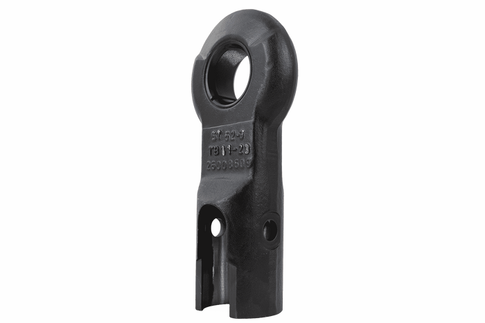 Tažné oko KNOTT KK7488S pro přívěs o hmotnosti 3500 kg s trubkovou ojí o průměru 50 mm, nový typ