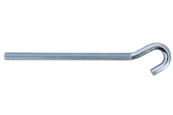 Stavební hák DROMET HZ M8x160 s otevřeným koncem (zahnutý)