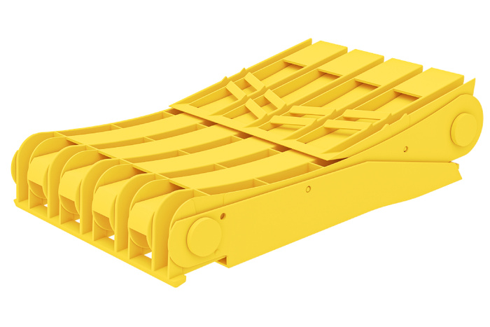 Klín pod kola LOKHEN ORIGAMY 56 v: 230 mm skládací