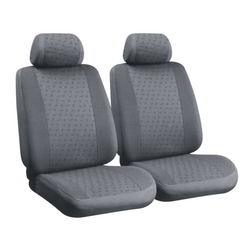 Sada potahů na autosedačky LAMPA Glamur šedá, pro přední sedadla