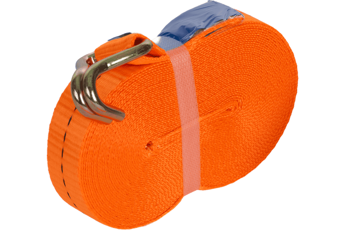 UNITRAILER 10m/25mm/1t oranžový přepravní pás s napínákem