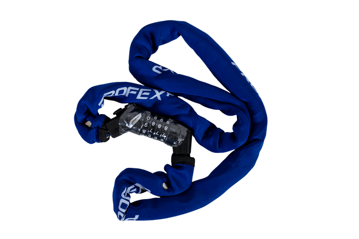 PROFEX 81662 Neo 130 cm řetězový zámek na kolo s kombinací