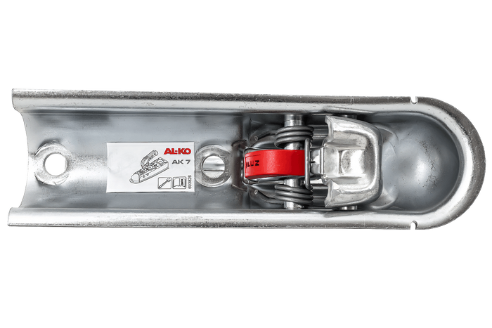 Kulové tažné zařízení AL-KO AK7 PLUS pro přívěs o hmotnosti 750 kg s trubkovou ojí o průměru 50 mm