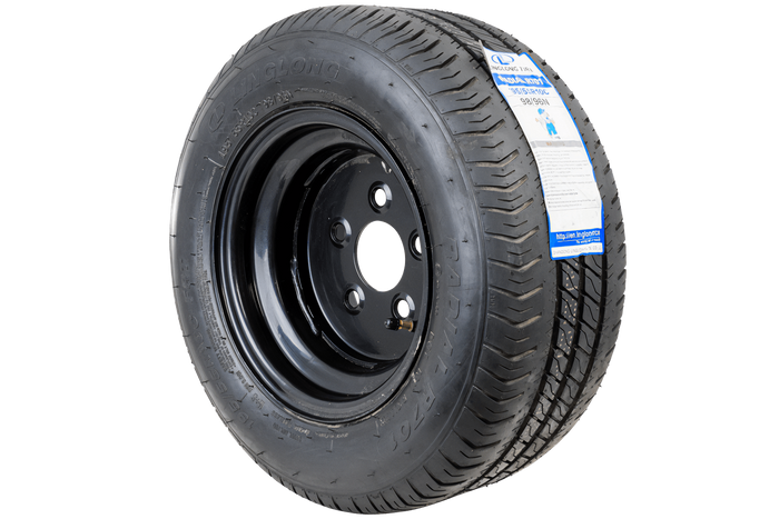 OUTLET Vyztužené kolo pro přívěs LINGLONG TYRE 195/55 R10C 98/96N UNITRAILER RÁFEK černý 6Jx10" 5x112 ET:-4