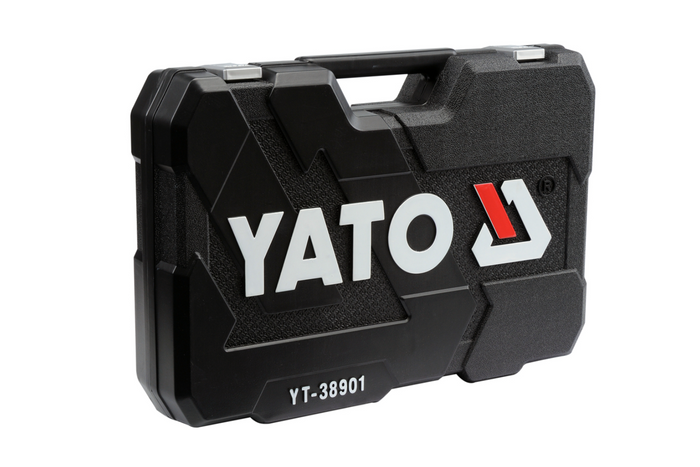 Sada nářadí YATO YT-38901 1/2" 1/4" 122 dílů.