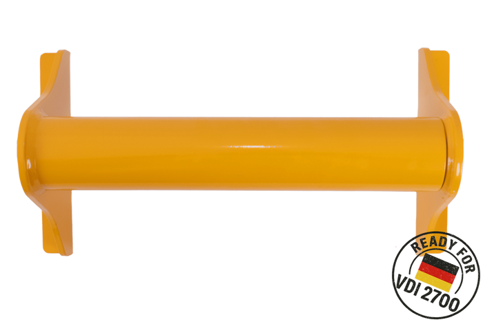 Univerzální klín pod kola PRAMAR Radstopper VDI 2700 žlutý pro odtahovku