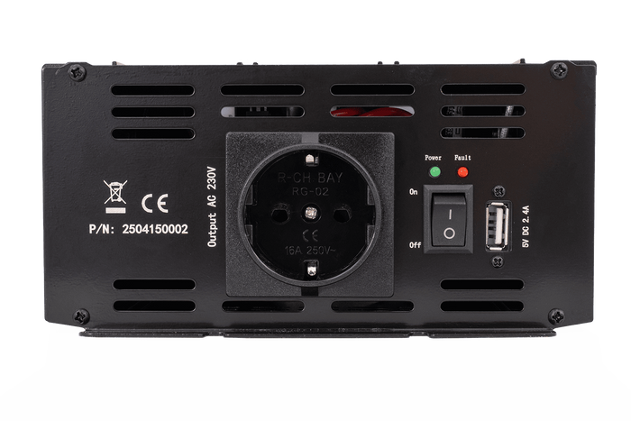 Měnič napětí 12V/230V (1000/2000W) KAMAR E1926