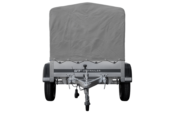 Jednonápravový přívěs 150x106 UNITRAILER GARDEN 150 KIPP s rámem H-800 a šedým krytem