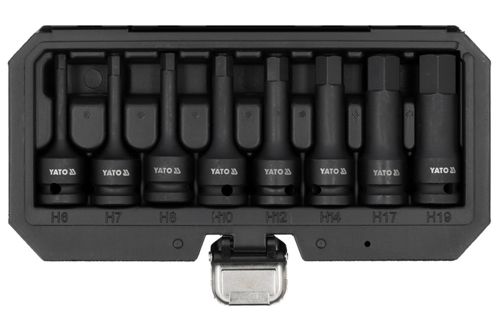 Imbusové rázové klíče YATO YT-1066, 8 ks.