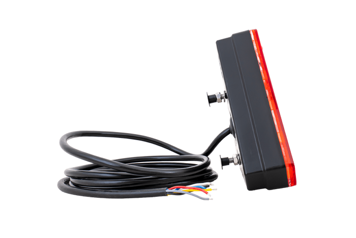 Zadní LED světlo WAŚ W245, univerzální, 6 funkcí