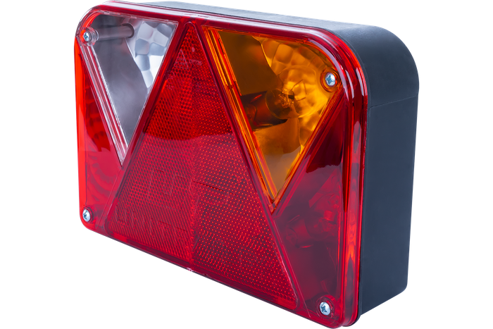 Sada světel: zadní světla DOBPLAST + obrysová světla DOBPLAST LED + kabelový svazek MANTES 8m 13pinový + rychlokonektory