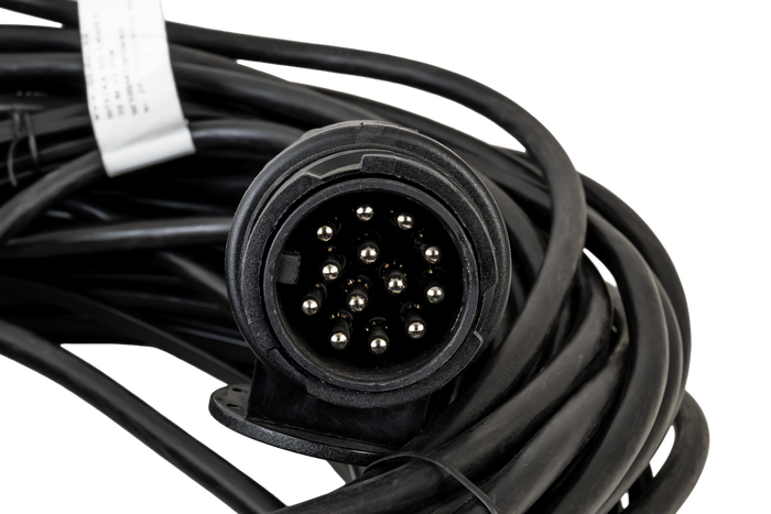 Elektroinstalace MANTES, svazek tažného vozidla, 10 m, zástrčka 13 PIN, bajonety 2x 8 PIN