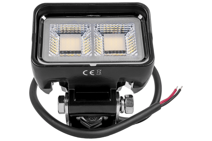 LED pracovní reflektorová svítilna TT TECHNOLOGY BLACK TT.13440 40xLED 2630lm obdélníková