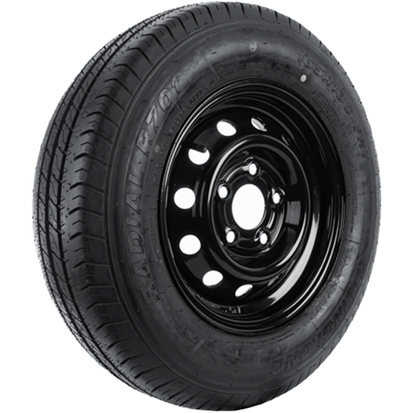 Zesílené kolo PNEU LINGLONG 165/80 R13C 96/94N UNITRAILER RÁFEK černý 4,5Jx13"H2 5x112 ET:30