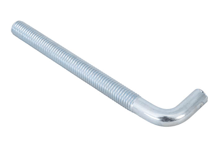 Stavební hák DROMET HP M10x120 se zahnutým koncem (rovný)