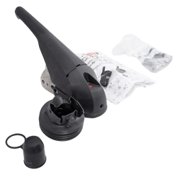 Kulové tažné zařízení OUTLET KNOTT KS30 se stabilizátorem pro přívěs o hmotnosti 3000 kg s trubkovou ojí 35-50 mm