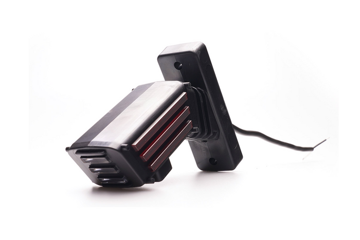 WAŚ 2550L W297.3.1 SPOT LED levé obrysové světlo na krátkém rameni