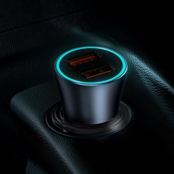 Sada nabíječky do auta BASEUS Golden Pro 2xUSB 40W + USB kabel