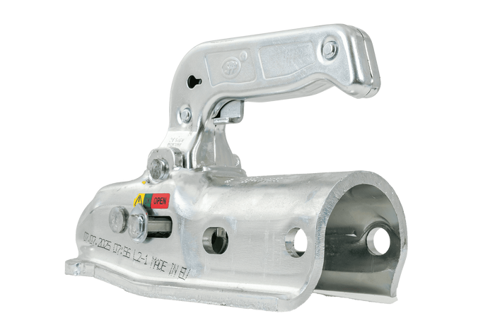 Kulové tažné zařízení STEELPRESS BC-3000.1D-00-00 pro přívěs o hmotnosti 3000 kg s trubkovou ojí o průměru 50 mm