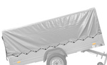 Kryt na rám h-800 UNITRAILER plachta na přívěs 264x125cm GARDEN 264 KIPP a EXPERT PLUS 2612