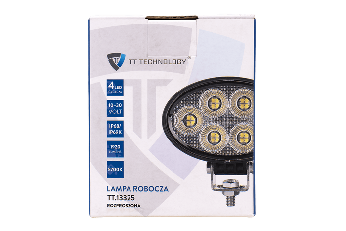 LED pracovní reflektorová svítilna TT TECHNOLOGY TT.13325 24xLED 1920lm oválná
